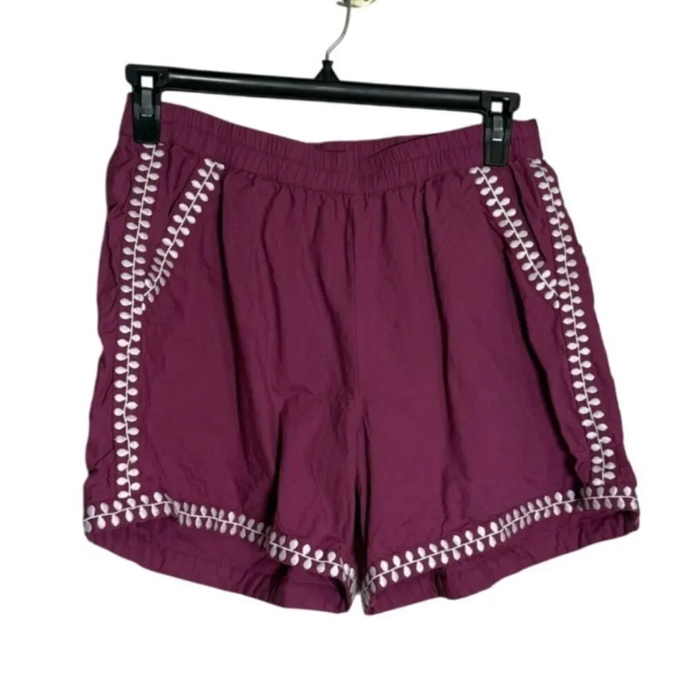 Julia Amory RARE Color Coatue Shorts in Purple Women's Sz. XL - Picture 3 of 8